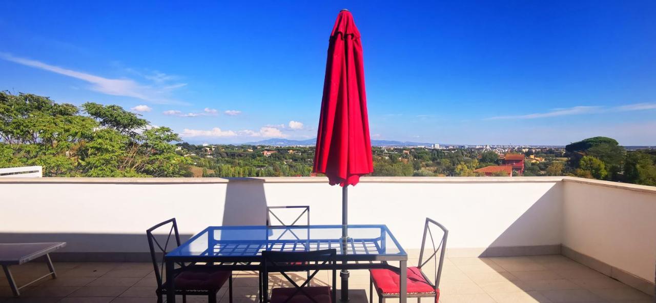 Cosy Penthouse Loft With Stunning View Apartment Rome Luaran gambar